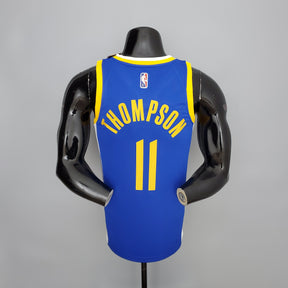 NBA 75TH GOLDEN STATE WARRIORS BLUE NBA JERSEY