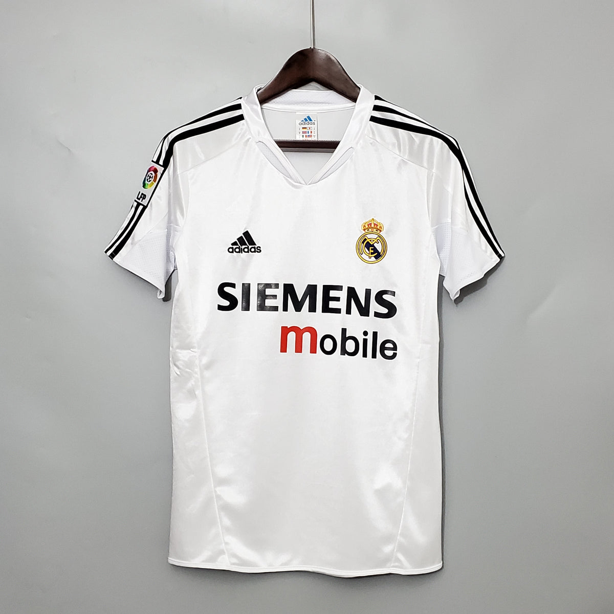 CAMISA RETRÔ REAL MADRID HOME 04/05