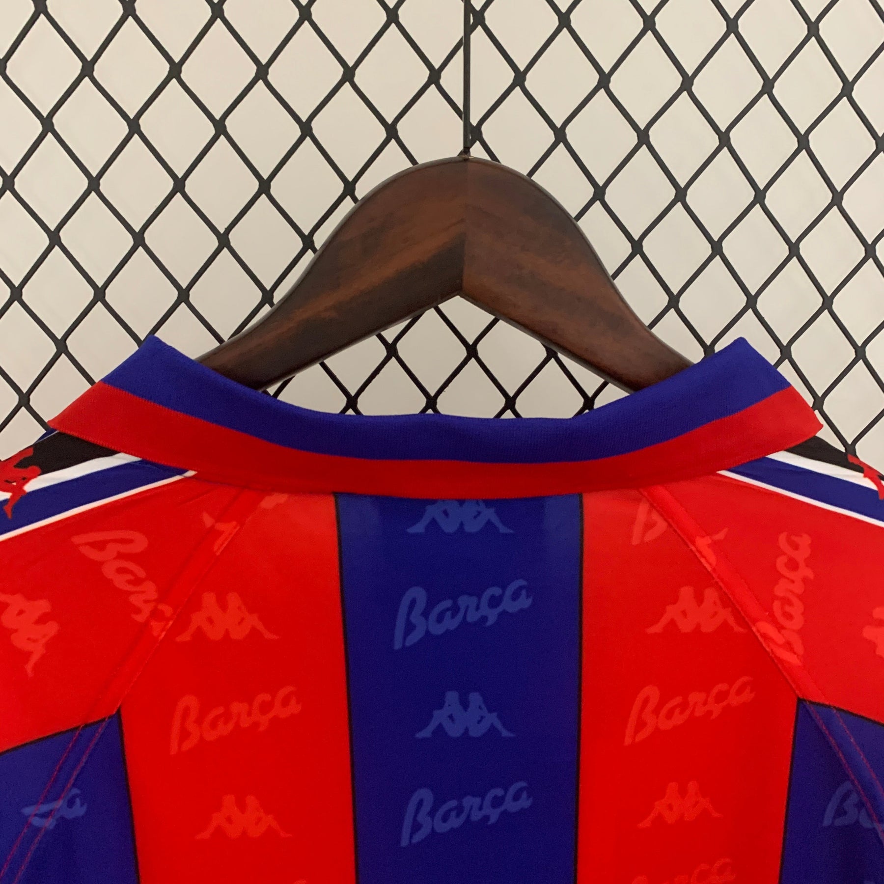CAMISA RETRÔ BARCELONA HOME MANGA LONGA 96/97