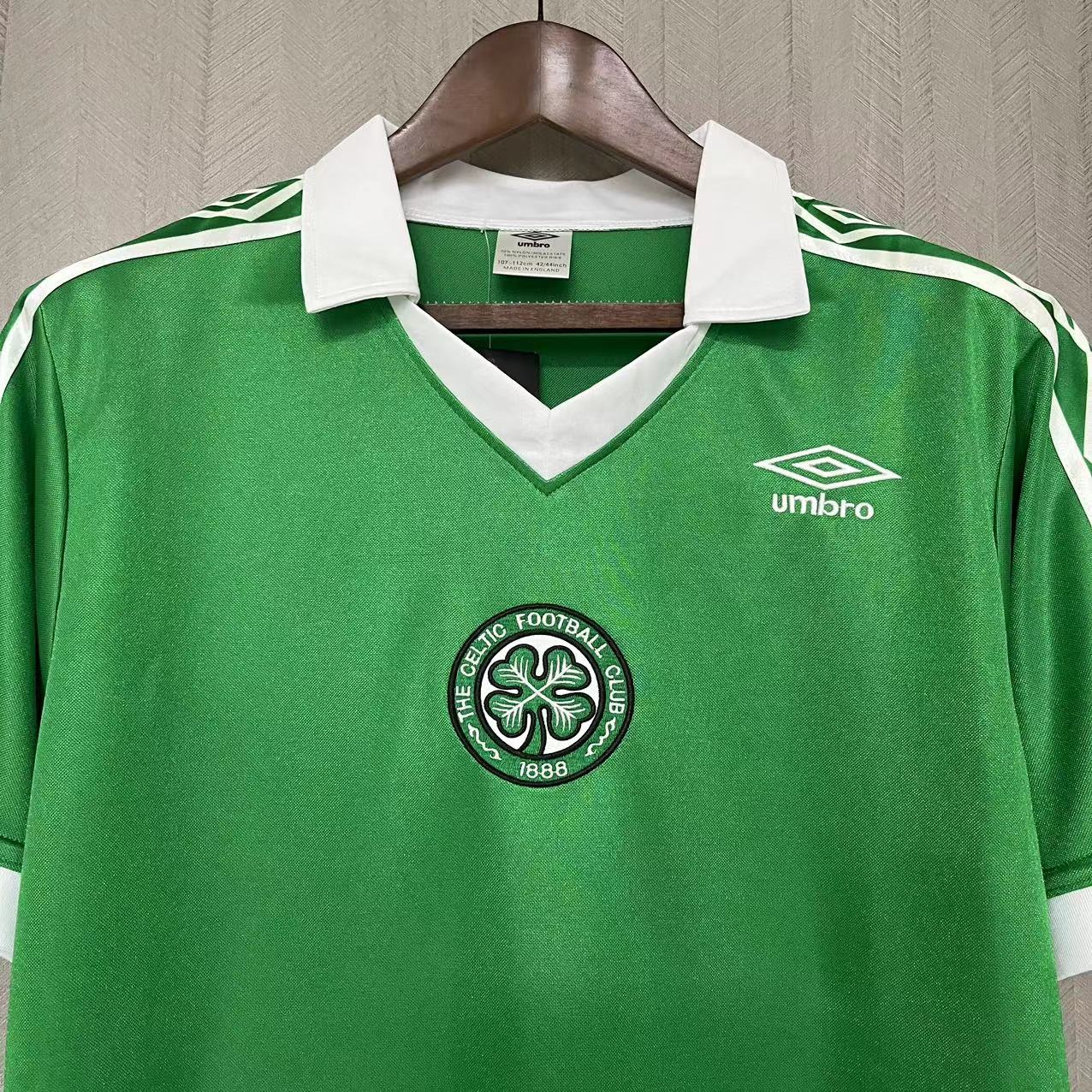 CAMISA RETRÔ CELTIC HOME 1980