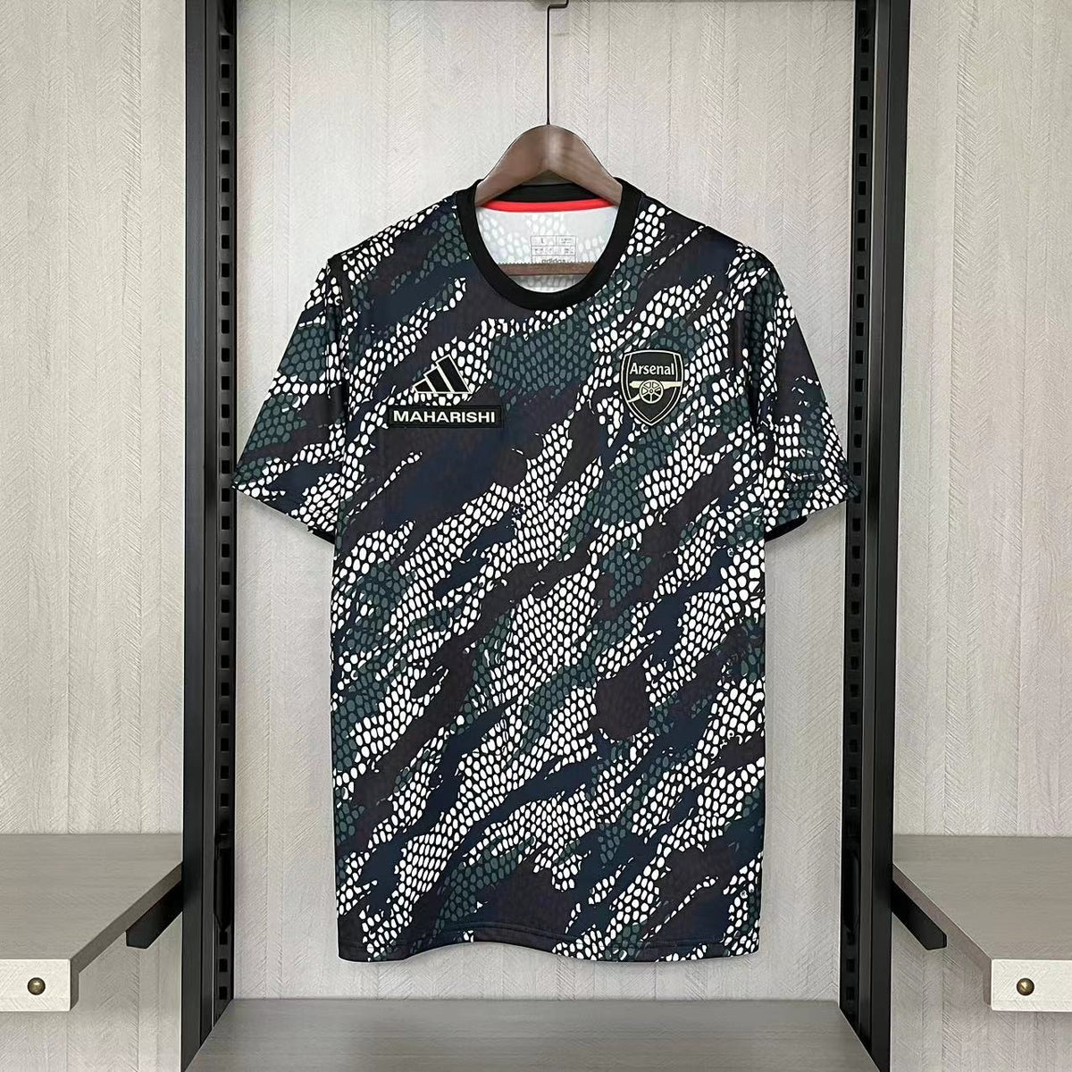 CAMISA ARSENAL TREINO BLACK 23/24
