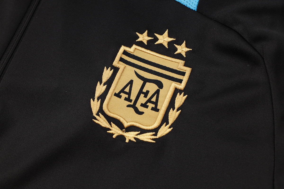 CONJUNTO DE TREINO ARGENTINA BLACK 24/25
