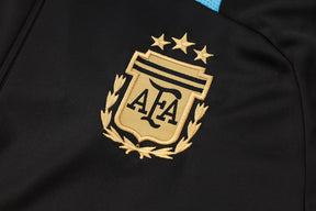 CONJUNTO DE TREINO ARGENTINA BLACK 24/25