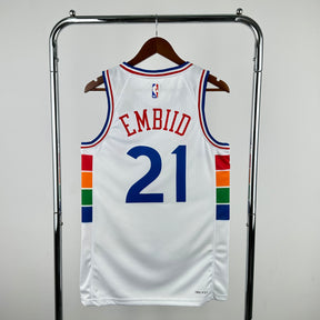 NBA JERSEY PHILADELPHIA 76ERS SIXERS CITY EDITION 24/25
