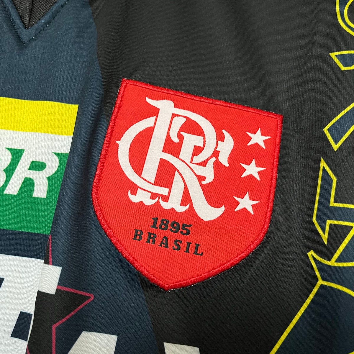 CAMISA FLAMENGO RETRÔ MANGA LONGA GOLEIRO 1997