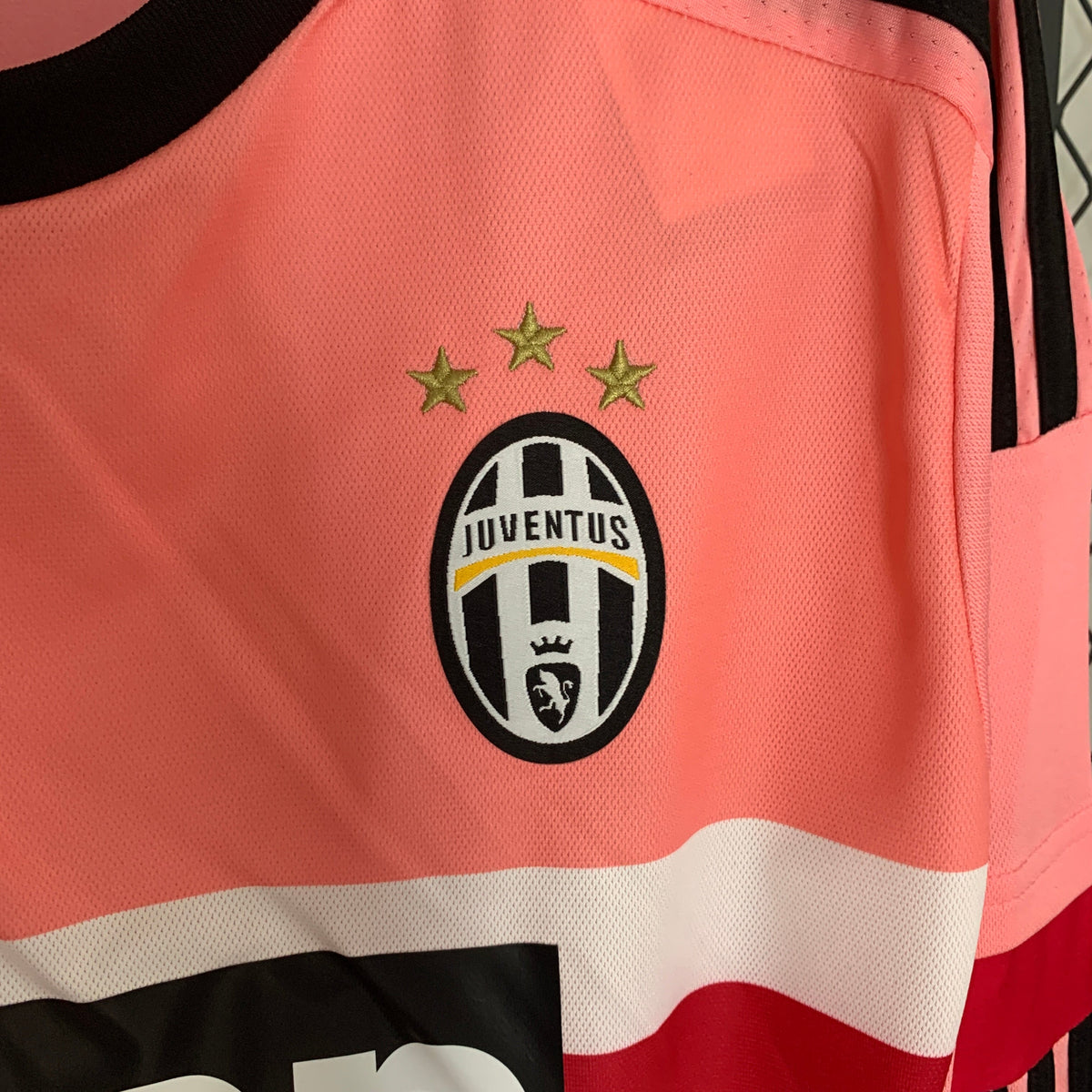 CAMISA JUVENTUS RETRÔ MANGA LONGA AWAY 15/16