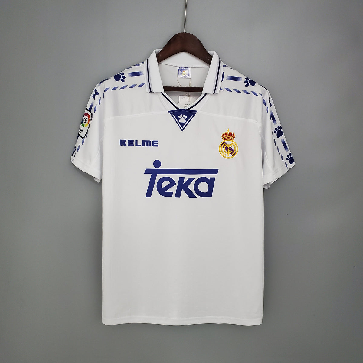 CAMISA RETRÔ REAL MADRID HOME 96/97