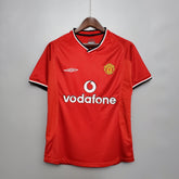 CAMISA RETRÔ MANCHESTER UNITED HOME 00/01