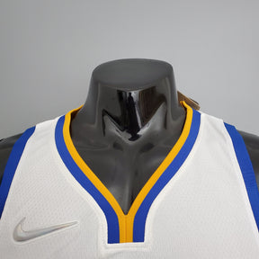 NBA 75TH GOLDEN STATE WARRIORS WHITE NBA JERSEY
