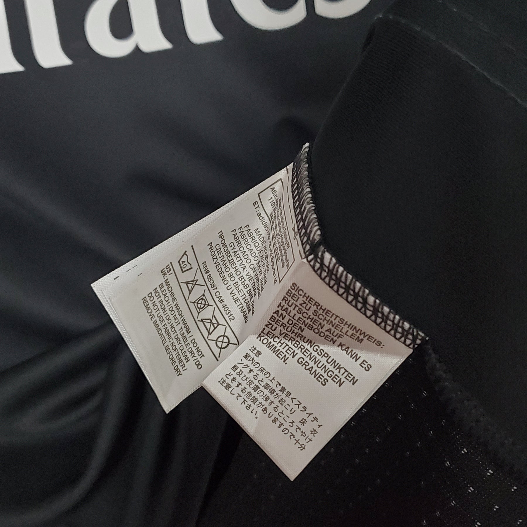 CAMISA RETRÔ REAL MADRID THIRD 15/16