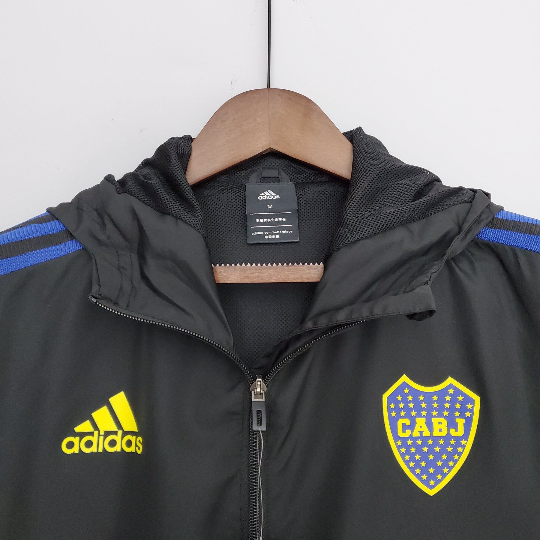 CORTA-VENTO BOCA JUNIORS BLACK 23/24