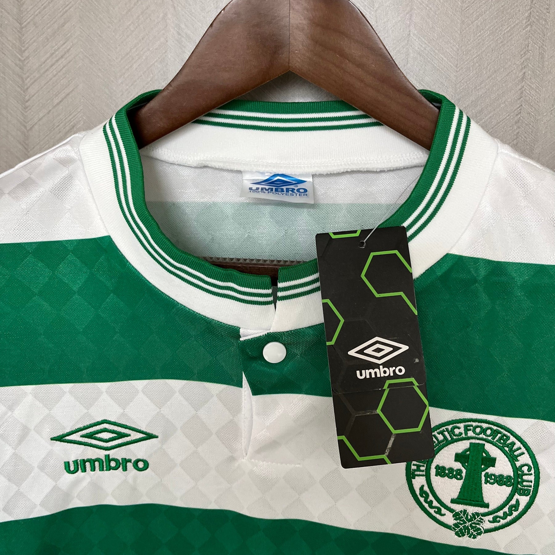 CAMISA RETRÔ CELTIC HOME 87/88