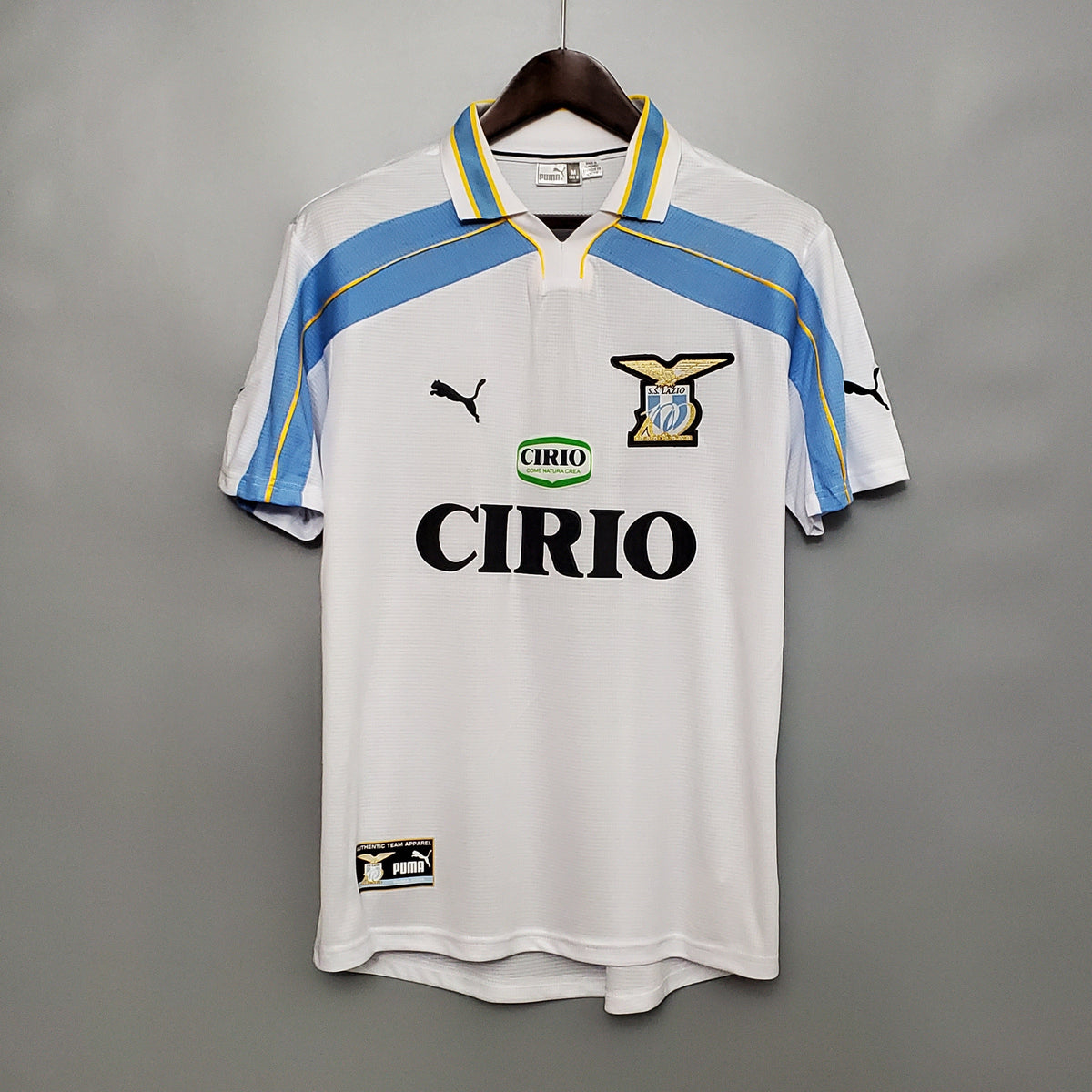 CAMISA LAZIO RETRÔ AWAY 00/01