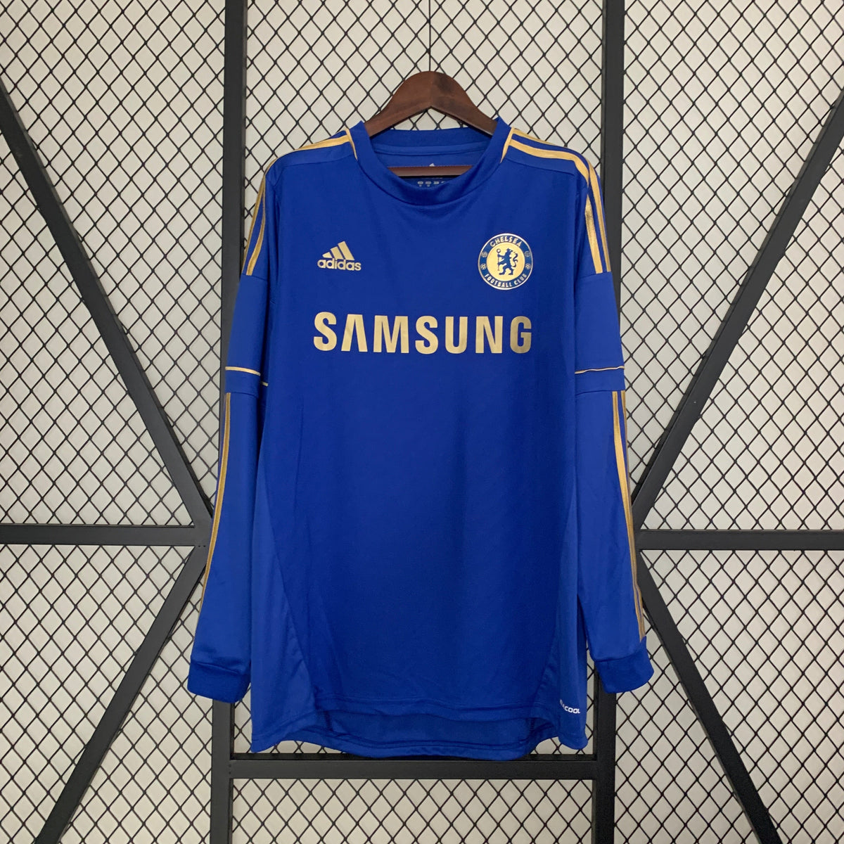 CAMISA RETRÔ CHELSEA HOME MANGA LONGA 12/13