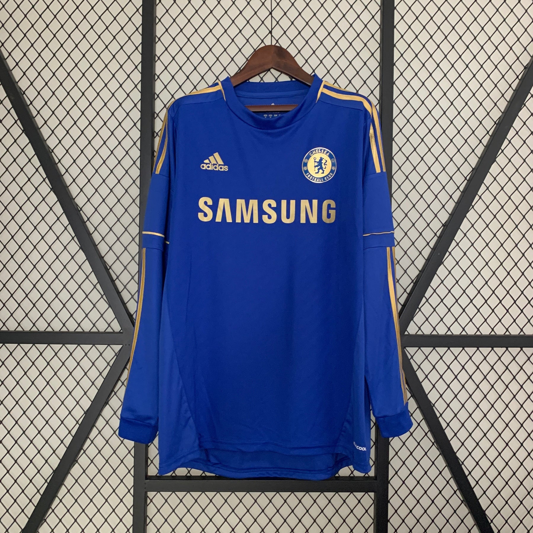 CAMISA RETRÔ CHELSEA HOME MANGA LONGA 12/13