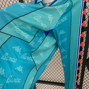 CAMISA RETRÔ BARCELONA AWAY MANGA LONGA 96/97