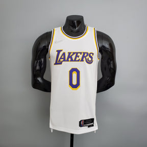 NBA 75TH LOS ANGELES LAKERS WHITE NBA JERSEY