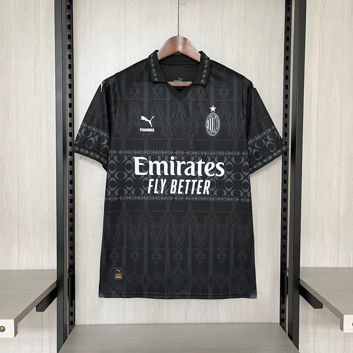 CAMISA MILAN FOUTH BLACK 23/24