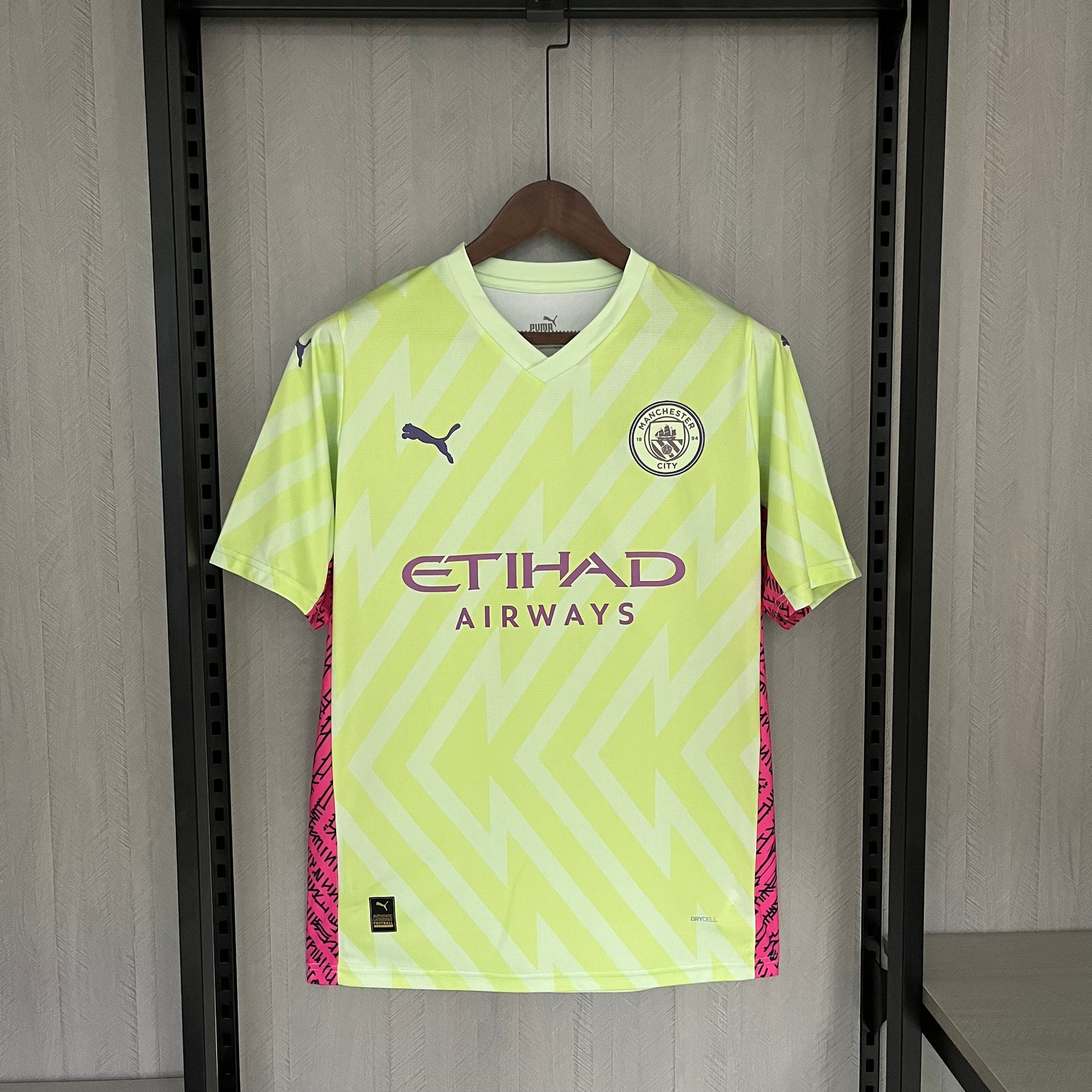 CAMISA MANCHESTER CITY GOLEIRO AMARELO 23/24