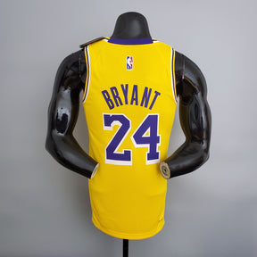 NBA 75TH LOS ANGELES LAKERS YELLOW NBA JERSEY