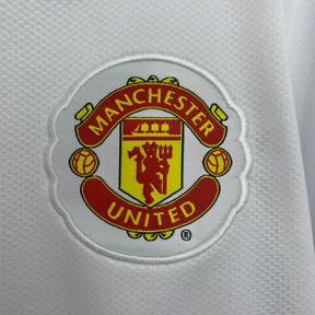 CAMISA RETRÔ MANGA LONGA MANCHESTER UNITED AWAY 08/09