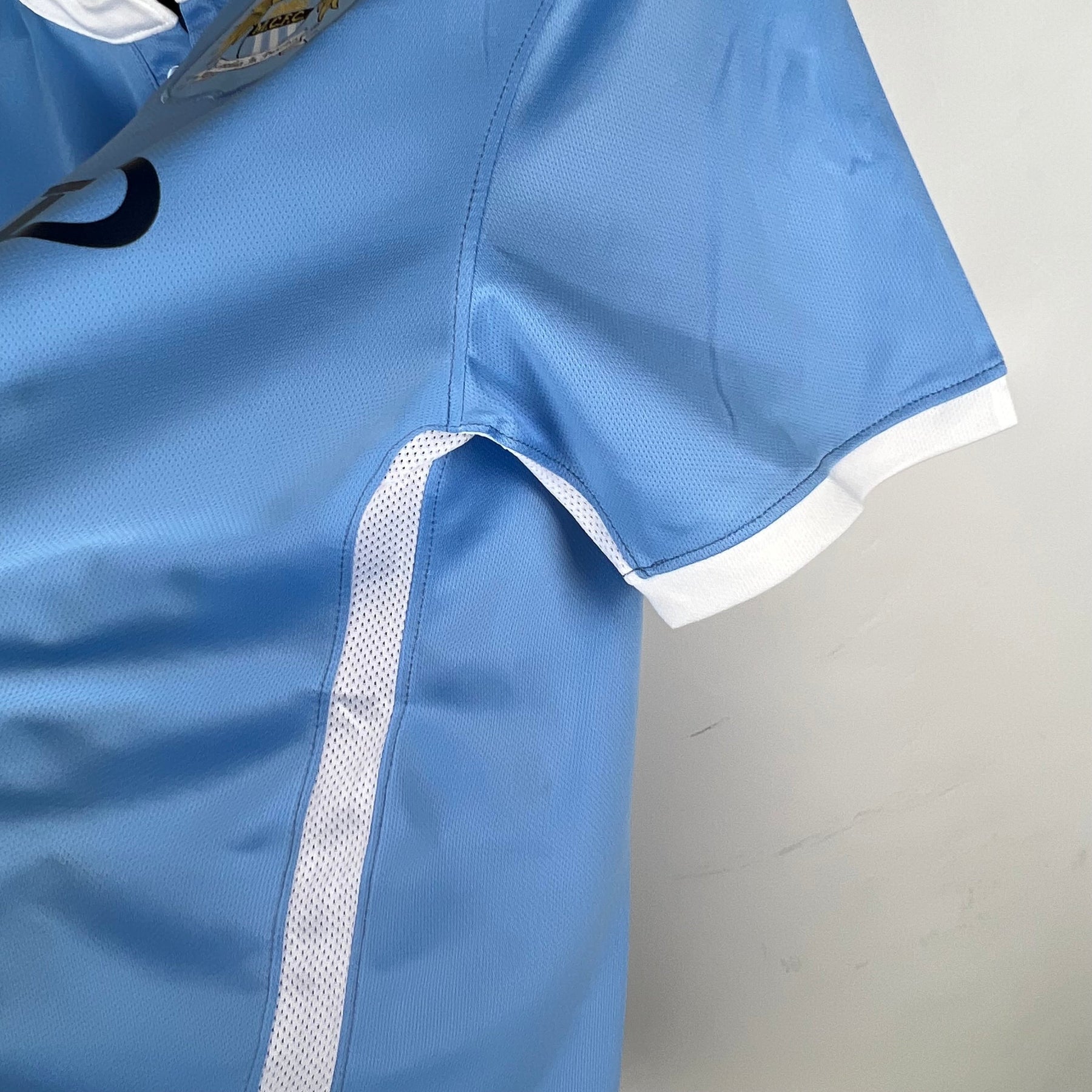 CAMISA MANCHESTER CITY RETRÔ HOME 15/16