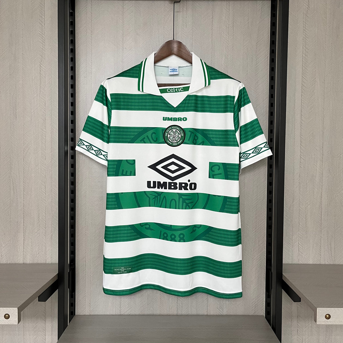 CAMISA RETRÔ CELTIC HOME 98/99