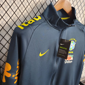 JAQUETA BRASIL AZUL ESCURO 22/23