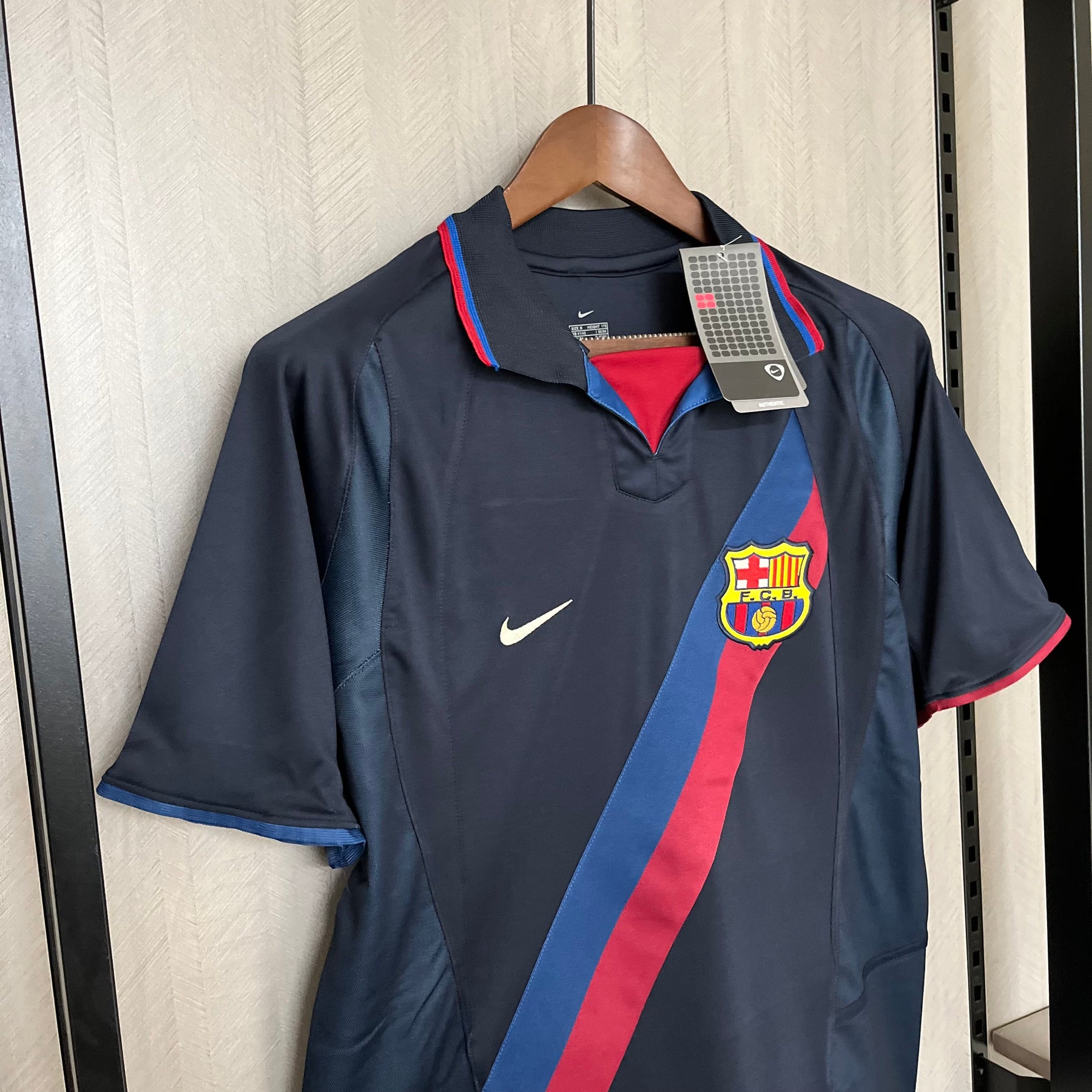 CAMISA RETRÔ BARCELONA THIRD 02/03