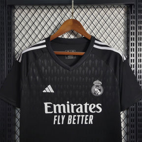 CAMISA REAL MADRID GOLEIRO BLACK 23/24