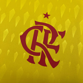CAMISA FLAMENGO GOLEIRO AMARELO 24/25