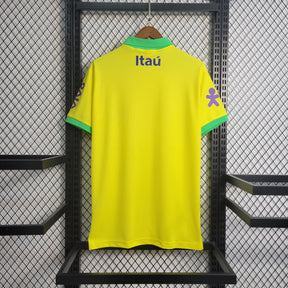 CAMISA BRASIL POLO AMARELO 22/23