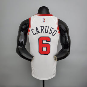 NBA 75TH CHICAGO BULLS WHITE NBA JERSEY