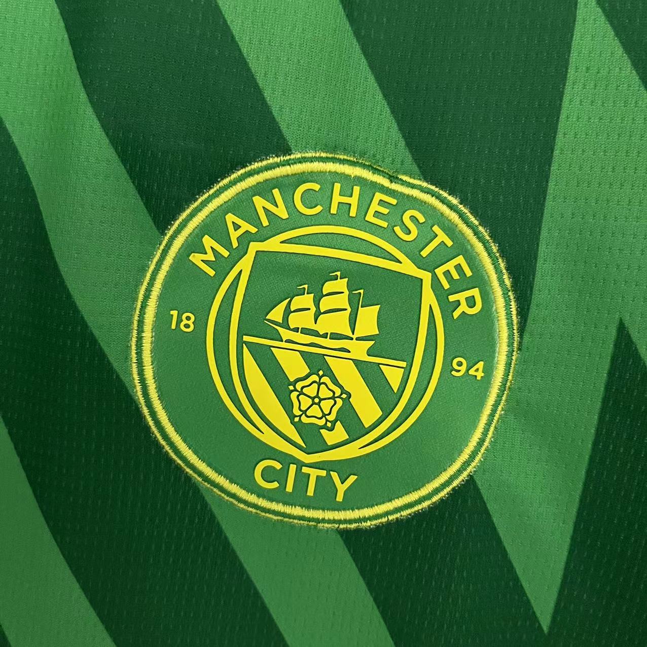 CAMISA MANCHESTER CITY GOLEIRO VERDE 23/24