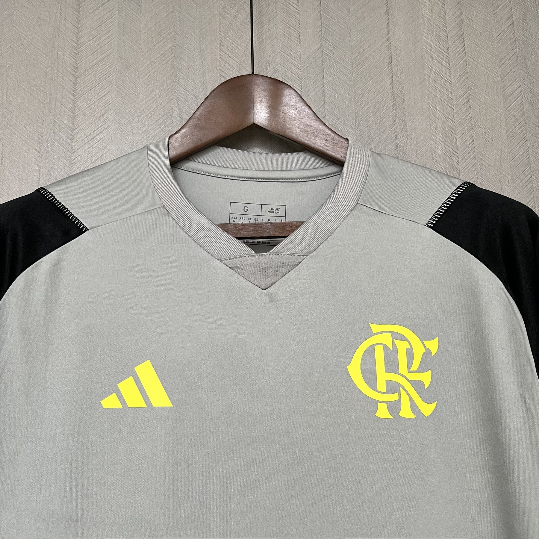 CAMISA FLAMENGO TREINO CINZA 24/25