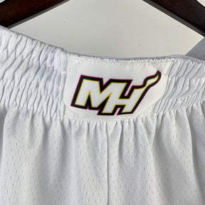 NBA SHORT MIAMI HEAT WHITE 23/24