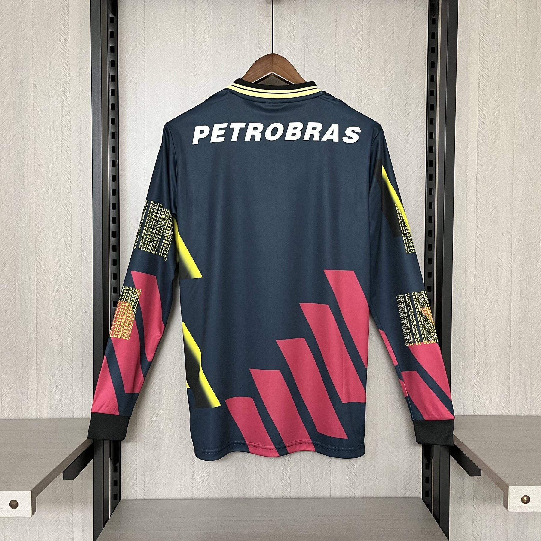 CAMISA FLAMENGO RETRÔ MANGA LONGA GOLEIRO 1997