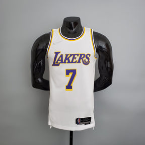 NBA 75TH LOS ANGELES LAKERS WHITE NBA JERSEY