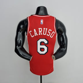 NBA 75TH CHICAGO BULLS CITY EDITION RED NBA JERSEY
