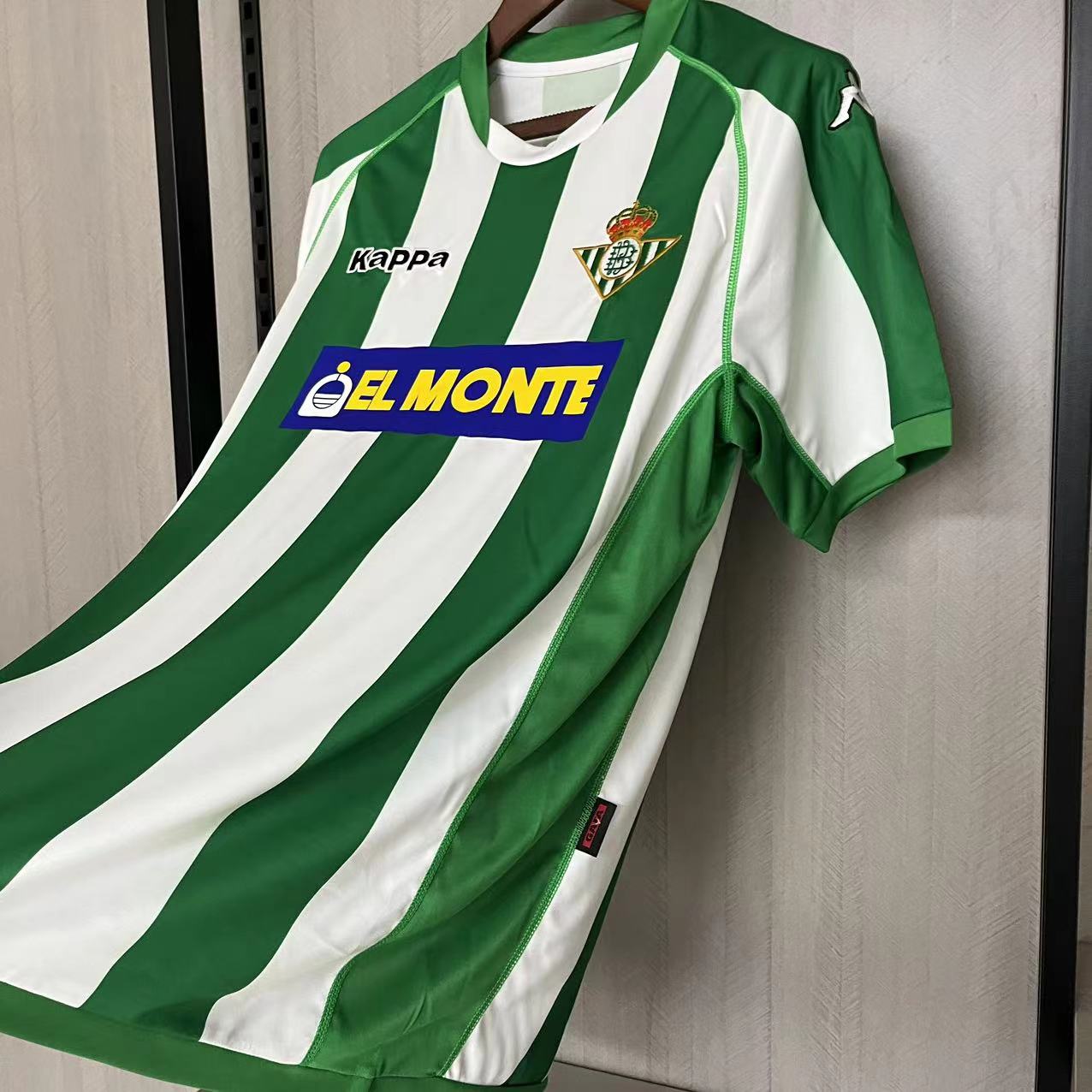 CAMISA RETRÔ REAL BÉTIS HOME 01/02