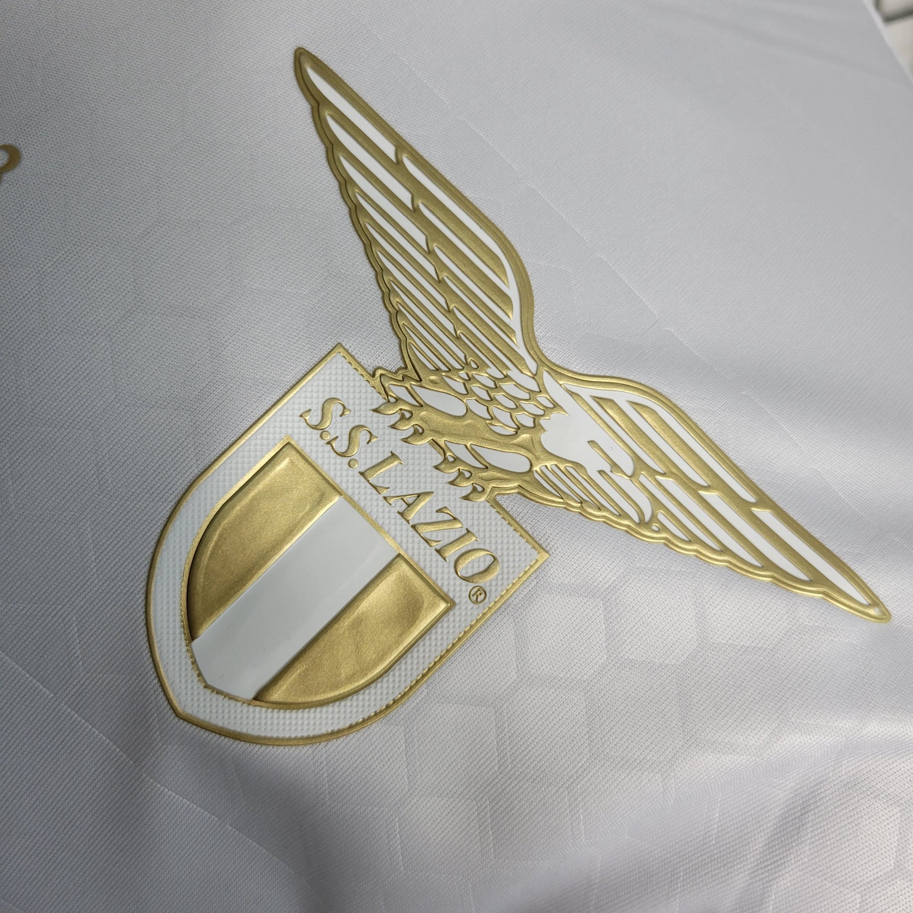 CAMISA LAZIO VERSÃO JOGADOR EDIÇÃO COMEMORATIVA WHITE 23/24