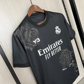 CAMISA REAL MADRID Y3 BLACK 24/25