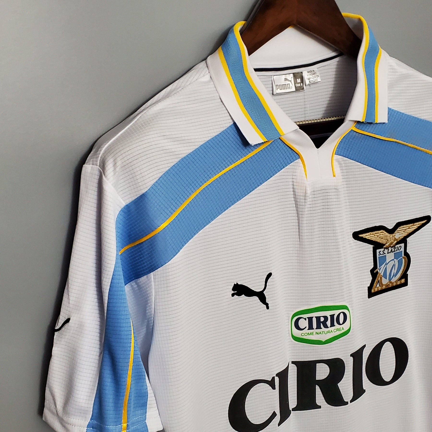 CAMISA LAZIO RETRÔ AWAY 00/01