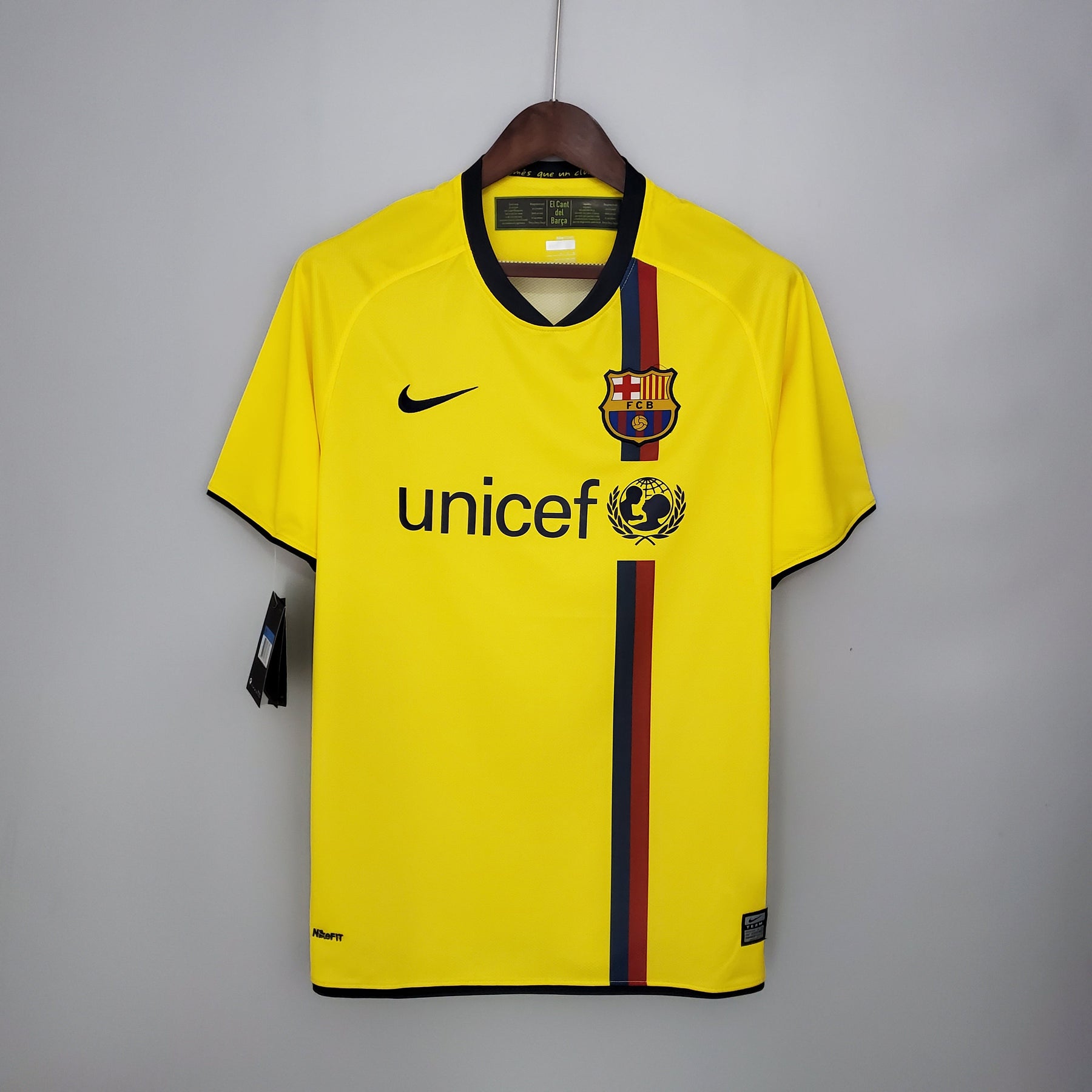 CAMISA RETRÔ BARCELONA AWAY 08/09