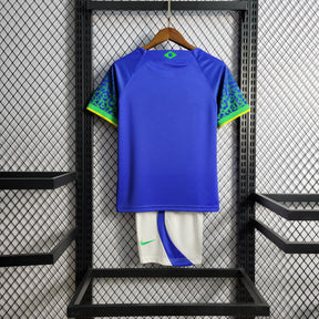KIT INFANTIL BRASIL AWAY 22/23