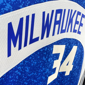 NBA MILWAUKEE BUCKS CITY EDITION BLUE 23/24