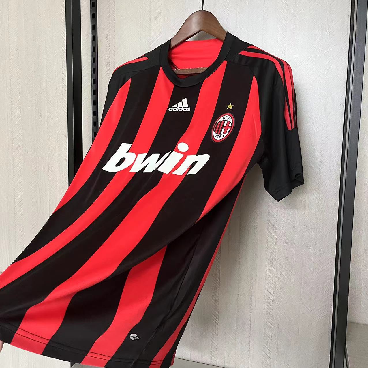 CAMISA MILAN RETRÔ HOME 08/09