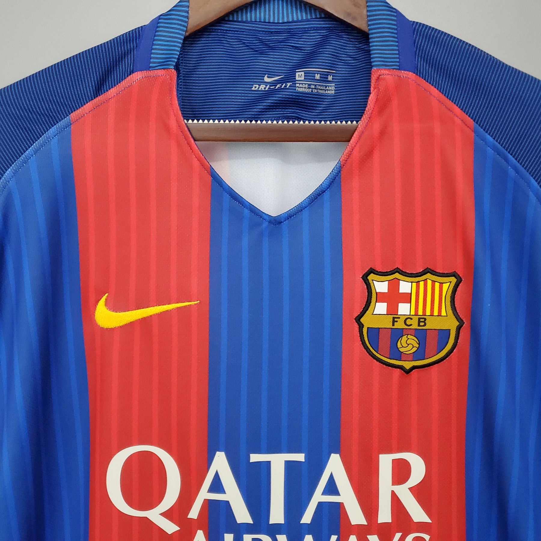 CAMISA RETRÔ BARCELONA HOME 2016/17
