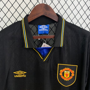 CAMISA RETRÔ MANCHESTER UNITED AWAY MANGA LONGA 93/95