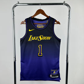 NBA JERSEY LAKERS CITY EDITION LAKE SHOW 24/25